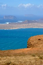 Vue sur la Graciosa (Lanzarote) Canaries